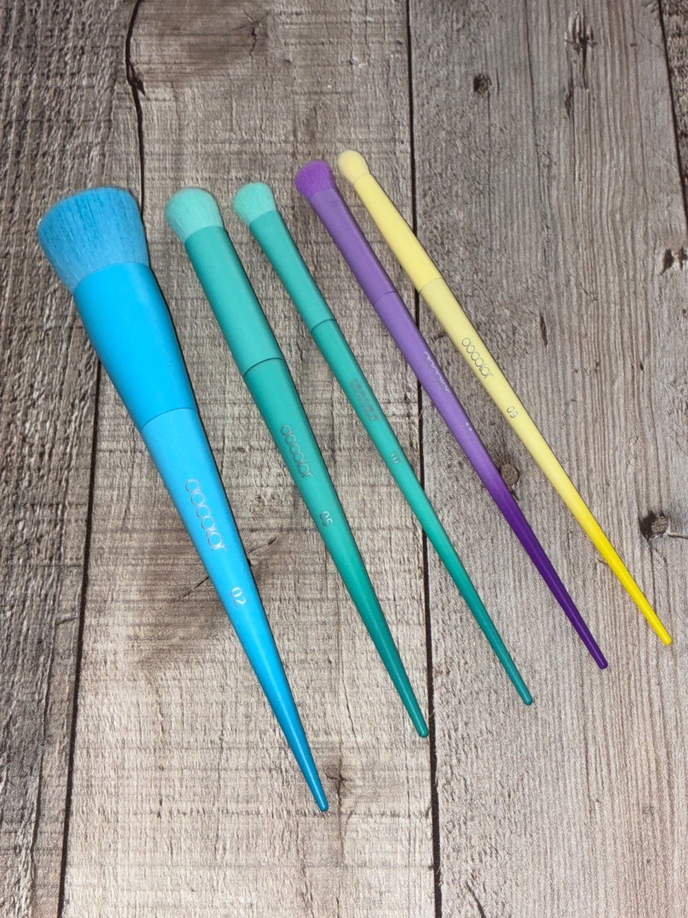 Docolor 5pc ombré Makeup Brush Set